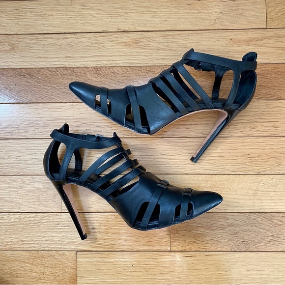 Rebecca Minkoff Randi Leather Pointed-Toe Pumps 8 - Picture 2 of 9